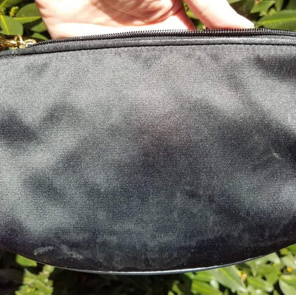 Black Coach Wristlet with Gold accents - Picture 4 of 4